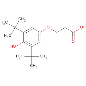 Propanoic acid, 3-[3,5-bis(1,1-dimethylethyl)-4-hydroxyphenoxy]-