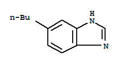 1H-Benzimidazole,6-butyl-结构式