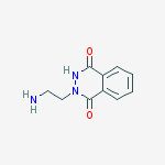 2-(2-AMINOETHYL)-2,3-DIHYDROPHTHALAZINE-1,4-DIONE结构式