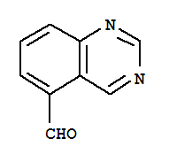 Structure of 5-Quinazolinecarboxaldehyde