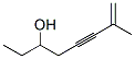 Structure of 7-METHYL-7-OCTEN-5-YN-3-OL