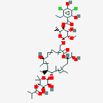 Structure of 52H74Cl2O18