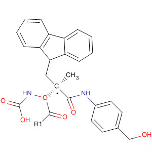 Fmoc-Ala-PAB-OH结构式