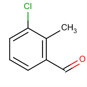 3-氯-2-甲基苯甲醛结构式