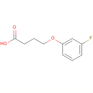 Structure of Butanoic acid, 4-(3-fluorophenoxy)-