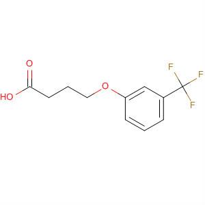 Butanoic acid, 4-[3-(trifluoromethyl)phenoxy]-结构式