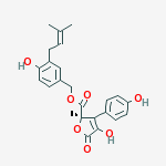 Structure of BUTYROLACTONE I
