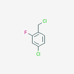 Structure of 4-CHLORO-2-FLUOROBENZYL CHLORIDE