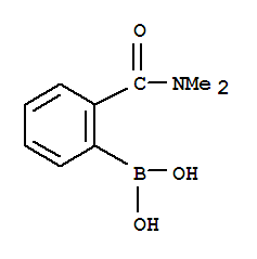 Structure of 2-(N,N-DIMETHYLAMINOCARBONYL)BENZENEBORONIC ACID