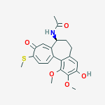 Structure of 3-demethylthiocolchicine