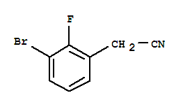 Structure of 3-Bromo-2-fluorophenylacetonitrile