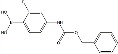 CarbaMic acid, (4-borono-3-fluorophenyl)-, C-(phenylMethyl) ester