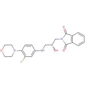 Structure of N-(3-PhthaliMido-2-(R)-hydroxypropyl)-3-fluoro-4-(Morpholinyl)aniline