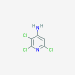 2,3,6-trichloropyridin-4-amine结构式