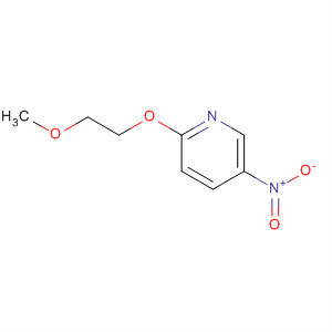 Structure of Pyridine, 2-(2-methoxyethoxy)-5-nitro-