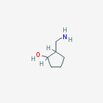 Structure of 2-(aminomethyl)cyclopentan-1-ol