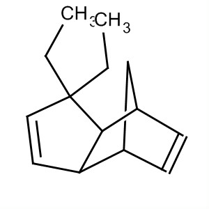 Structure of 4,7-Methano-1H-indene, diethyl-3a,4,7,7a-tetrahydro-