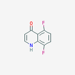 Structure of 5,8-Difluoro-4-hydroxyquinoline