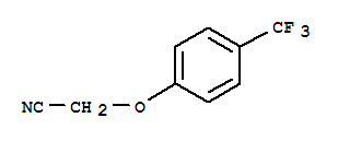 Structure of 2-[4-(TRIFLUOROMETHYL)PHENOXY]ACETONITRILE