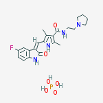 Structure of TOCERANIB (PHOSPHATE), 98%