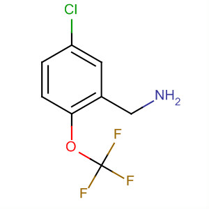 Structure of 5-Chloro-2-(trifluoromethoxy)benzylamine