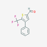 Structure of 4-PHENYL-5-(TRIFLUOROMETHYL)THIOPHENE-2-CARBALDEHYDE