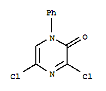 Structure of 3,5-DICHLORO-1-PHENYL-1H-PYRAZIN-2-ONE