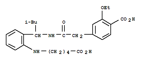 Structure of 2-Despiperidyl-2-(5-carboxypentylamine) Repaglinide