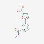 Structure of 5-(3-Methoxycarbonylphenyl)-furan-2-carboxylic acid