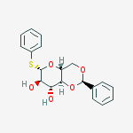 Structure of PHENYL 4,6-O-BENZYLIDENE-1-THIO-BETA-D-GLUCOPYRANOSIDE