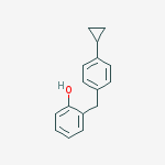 Structure of 2-(4-Cyclopropylbenzyl)phenol