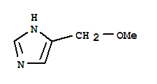 Structure of 1H-Imidazole,  5-(methoxymethyl)-
