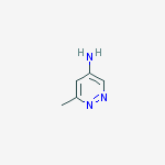 Structure of 6-methylpyridazin-4-amine