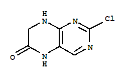 Structure of 2-Chloro-pteridin