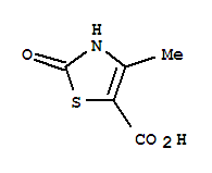 2-羟基-4-甲基噻唑-5-羧酸结构式