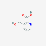 Structure of 3-(Hydroxymethyl)picolinic acid