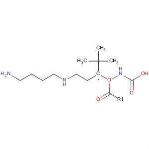 Structure of Carbamic acid, [3-[(3-aminopropyl)methylamino]propyl]-,1,1-dimethylethyl ester