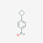 Benzaldehyde, 4-cyclobutyl-结构式