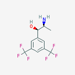 Structure of (1R,2S)-1-(3,5-bis(trifluoroMethyl)phenyl)-2-aMinopropan-1-ol