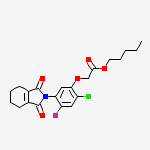 Structure of FLUMICLORAC-PENTYL