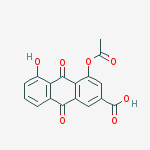 Structure of 4-Acetyl Rhein