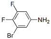 Structure of 3-BROMO-4,5-DIFLUOROANILINE