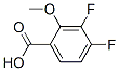 Structure of 3,4-Difluoro-2-methoxybenzoic acid