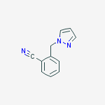 Structure of 2-(Pyrazol-1-ylmethyl)benzonitrile
