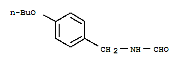 Structure of N-(4-butoxybenzyl)formamide