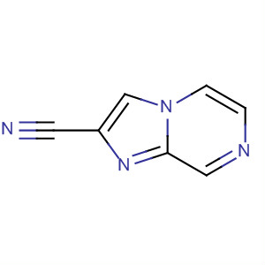 Structure of IMIDAZO[1,2-A]PYRAZINE-2-CARBONITRILE