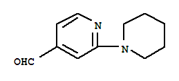 Structure of 2-PIPERIDINOISONICOTINALDEHYDE