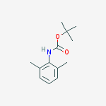 Structure of 2-Methyl-2-propanyl (2,6-dimethylphenyl)carbamate
