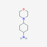 4-morpholinocyclohexanamine 的化学结构式