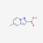 Structure of 5-methylpyrazolo[1,5-a]pyridine-2-carboxylic Acid